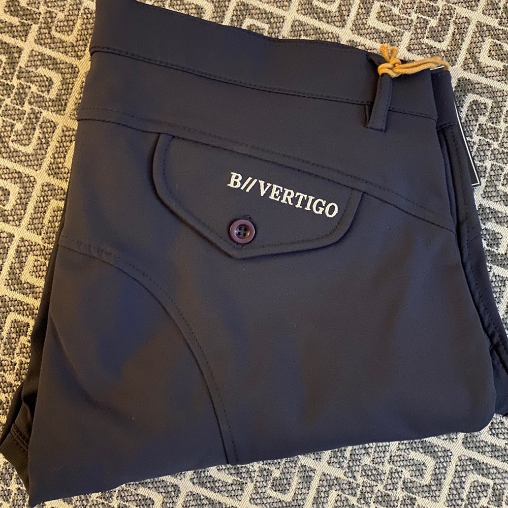 B Vertigo Sander Men’s Pocket Navy Breeches NWT